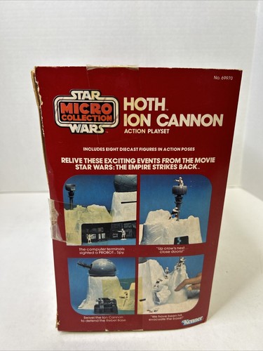 Star Wars Vintage Micro Collection Hoth Ion Cannon Action Playset New Unused Z5 - Picture 2 of 7