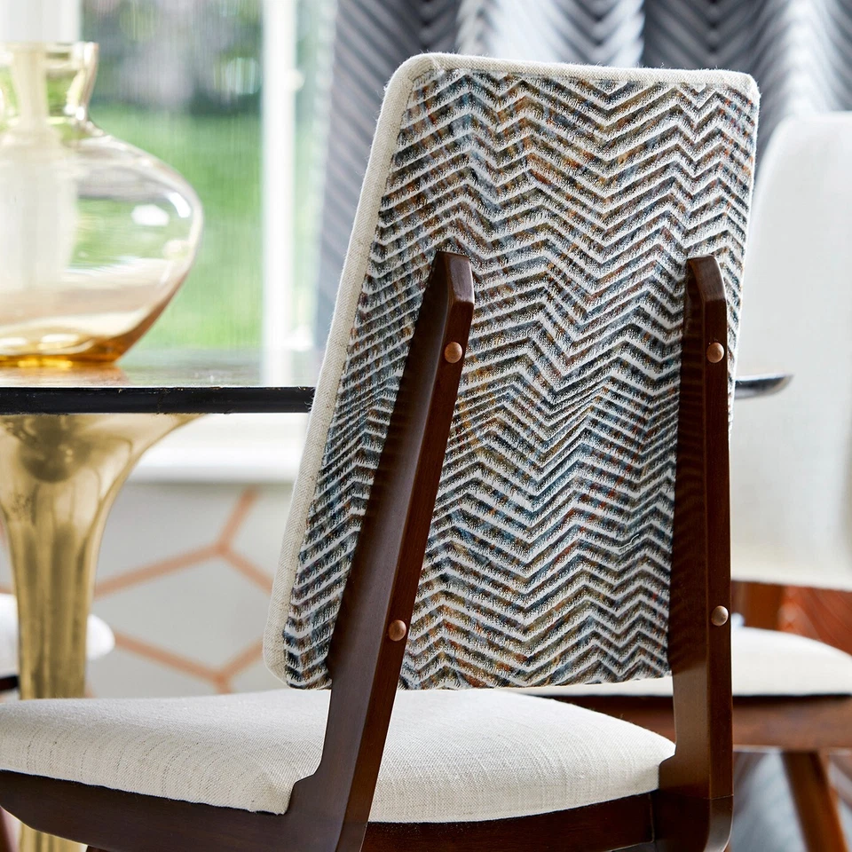 Harlequin Kameni Marine/Rust Fabric 2.2M (RRP £75 per metre) - Image 2 of 2