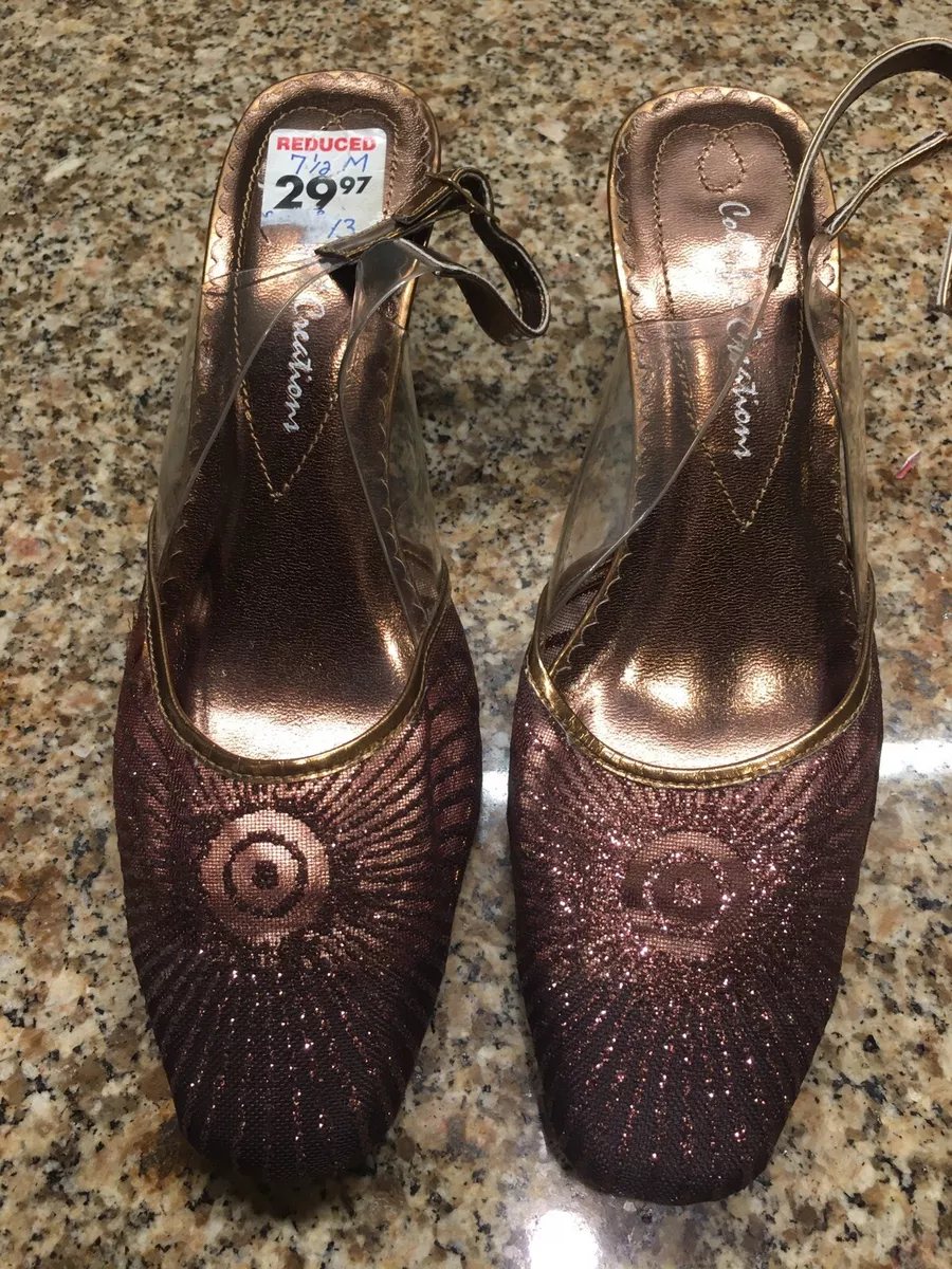 Bronze heels for clearance prom