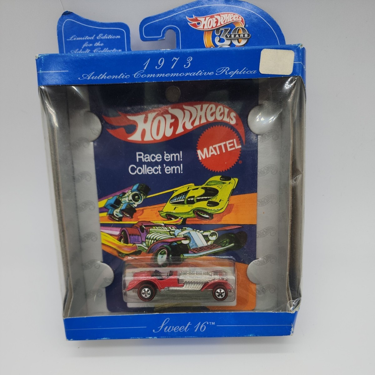 1998 Hot Wheels 30th Anniversary 1973 Sweet 16 Authentic