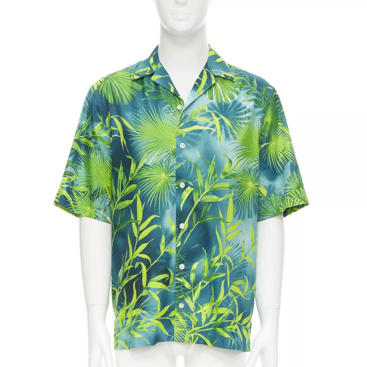 Versace top jungle print