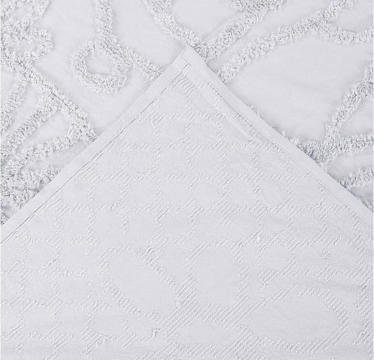 Better Trends 100 Cotton Chenille Bedspreads Full/Double Size Tufted