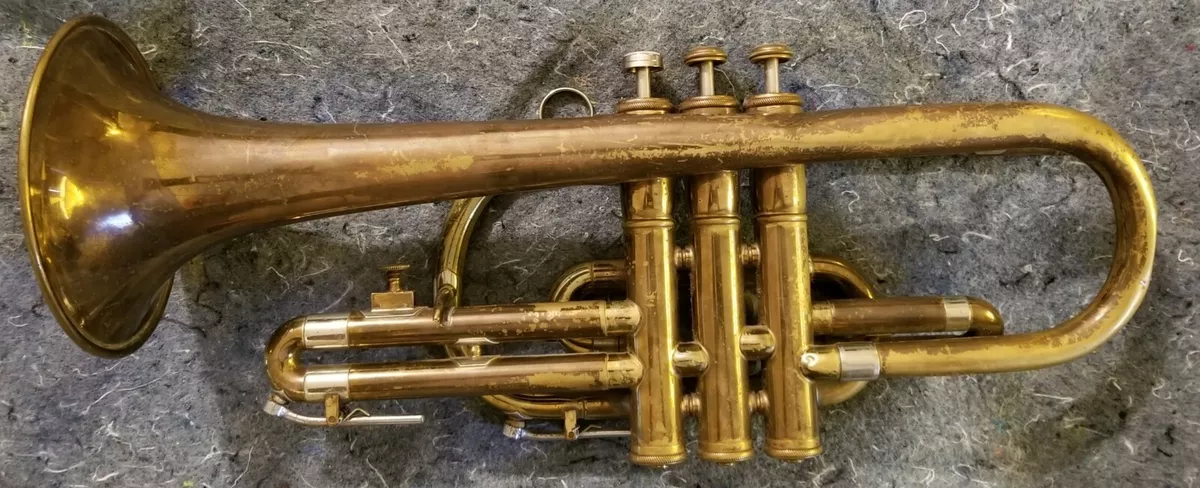 F.E. Olds & Sons, Los Angeles, Calif. Ambassador Cornet, SN 56543 (1950)