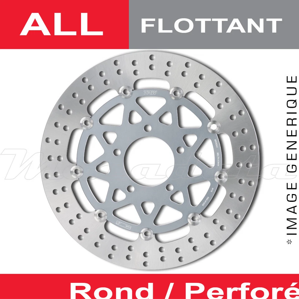 Disque de frein Avant TRW Lucas MSW 211 pour Cagiva 125 Mito EVO 8P 1995- - Photo 2/2