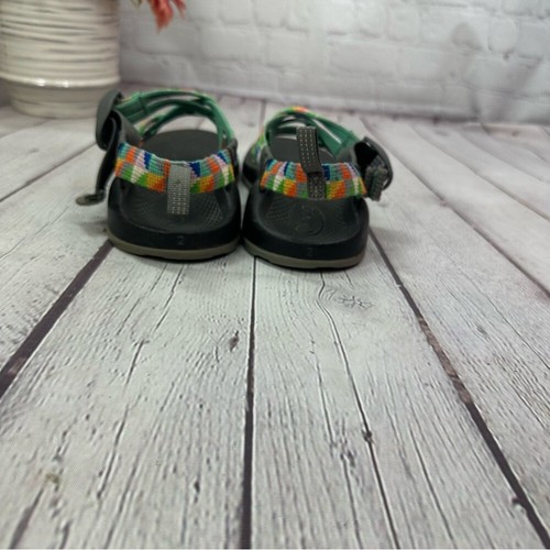 chaco bright geometric design strappy Sandals outdoor gorpcore sz kids 2 - Picture 4 of 6