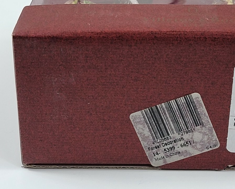 Villeroy & Boch Set of 2 Forest Friend Holiday Napkin Holders Reindeer