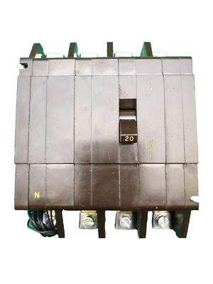 NEU Crabtree C-50 64/20 Leitungsschutzschalter Typ 2 4-polig 20 Amp Shunt-Auslöser 3P&N
