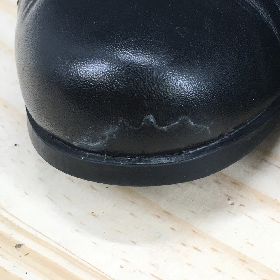 Zapatos Ariat para mujer 8.5 B informales sin cordones punta mocasín cuero negro tacones bajos Foto 3 de 4