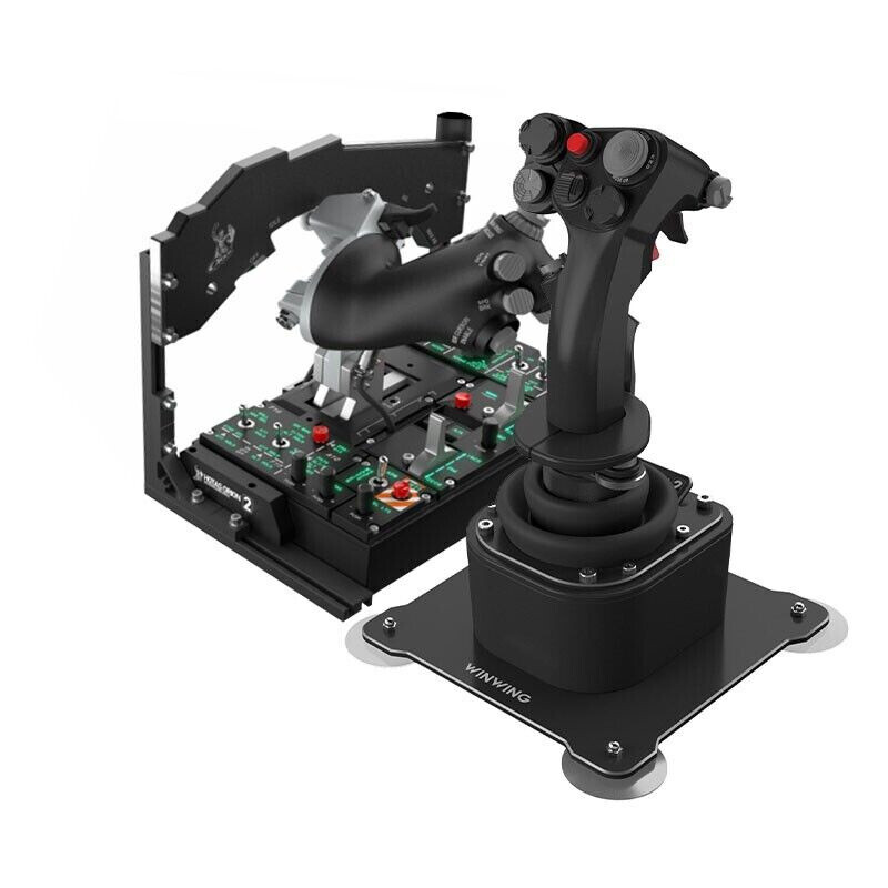 WINNING HOTAS ORION2 コントローラーセット Virpil Flight Controls WINWING Orion2 HOTAS Flight Stick - Metal