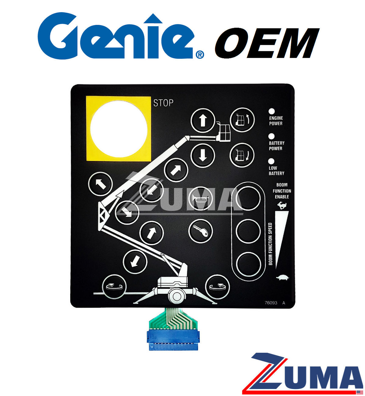 Decals Control Box Genie 76093GT Decal Control Box - Black for sale online | eBay