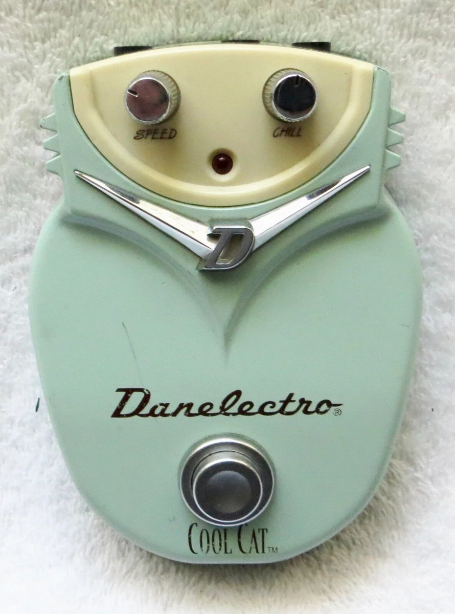 VINTAGE DANELECTRO COOL CAT CHROUS EFFECTS PEDAL TESTED GWO