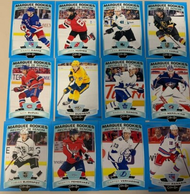 2019-20 UD O-pee-chee OPC update BLUE cards u pick/ finish / complete your set