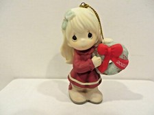PRECIOUS MOMENTS  2022 CHRISTMAS ORNAMENT - GIRL