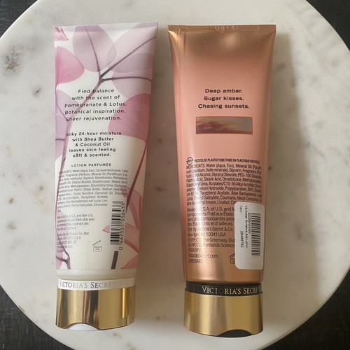 NEU Victoria's Secret AMBER ROMANCE POMEGRANATAPFEL KÖRPERLOTION CREME 8 Flüssigunzen - Bild 3 von 3