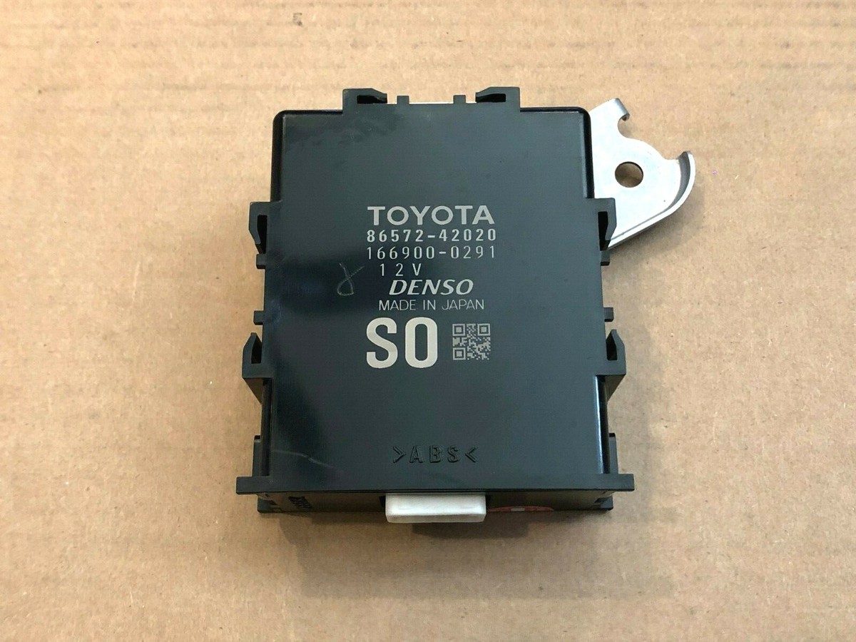 2015 2016 2017 2018 TOYOTA RAV-4 RAV4 CONTROLLER, PART# 86572