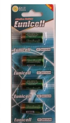 ENVOI SOUS SUIVI EUNICELL - 4 Piles Alcaline 4LR44 4AG13 PX28A 476A L1325 6V