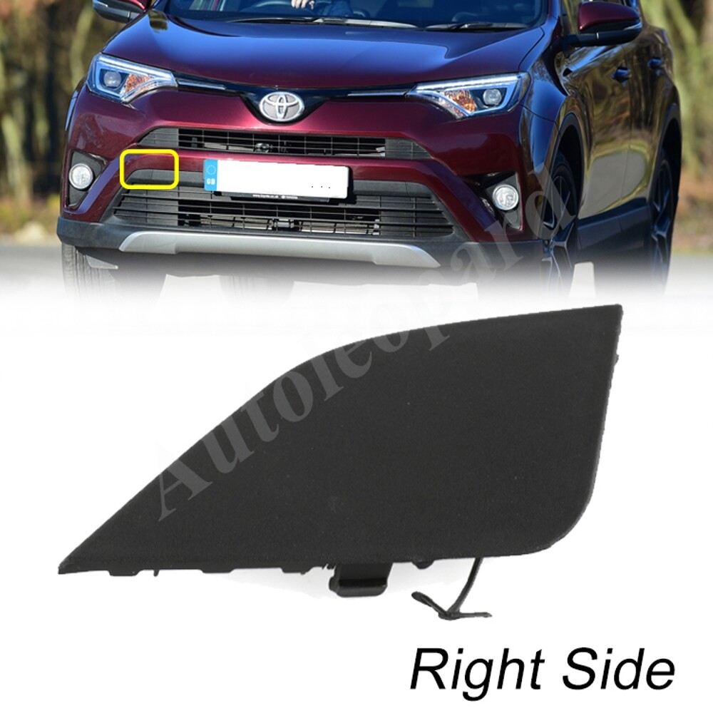 For 2016-18 Toyota RAV4 Front Right Driver Side Textured Tow Eye