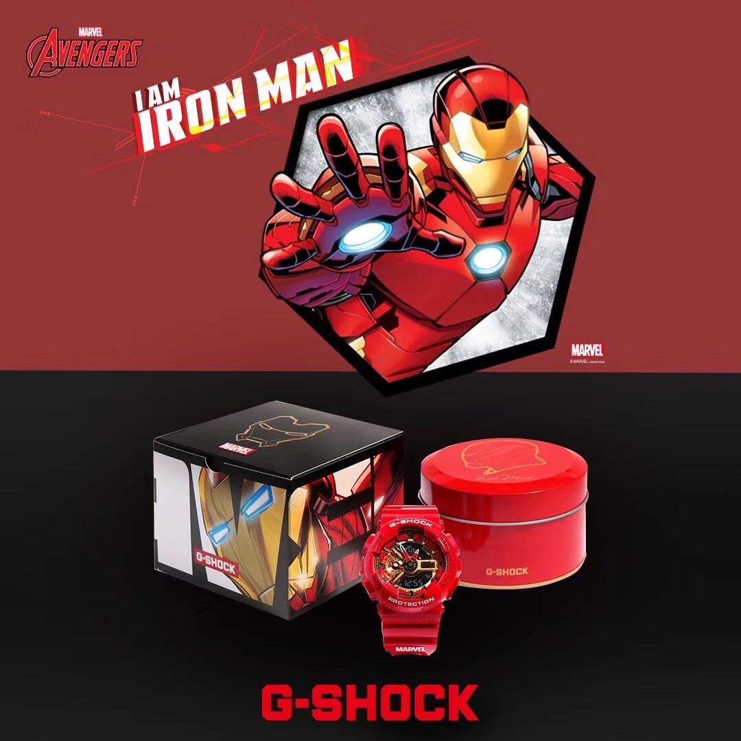 Casio G-Shock 110 Marvel Iron Man watch – ASA College: Florida