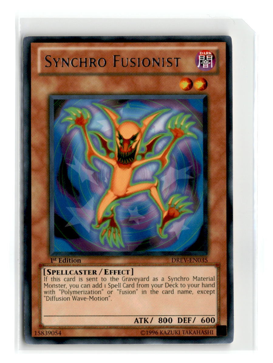 Synchro Fusionist DREV-EN035 Duelist Revolution for sale | eBay
