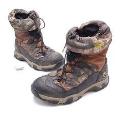 Scent Blocker Lady Pursuit 9 Men's 12M Hunting Boots Brown Realtree Camo Leather