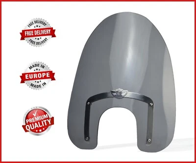 HARLEY DAVIDSON SOFTAIL DEUCE HAUTE PARE-BRISE TOURING ÉCRAN / 4 COULEURS / 4mm - Photo 1/3