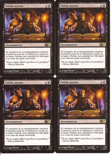 Cartas sueltas de juegos de cartas coleccionables negros near mint or better (como nueva o mejor) Magic: The Gathering