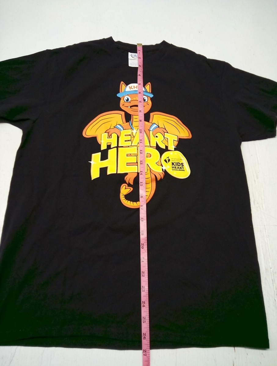 Kids Heart Challenge Kids Heart Hero Size Adult Medium Graphic T