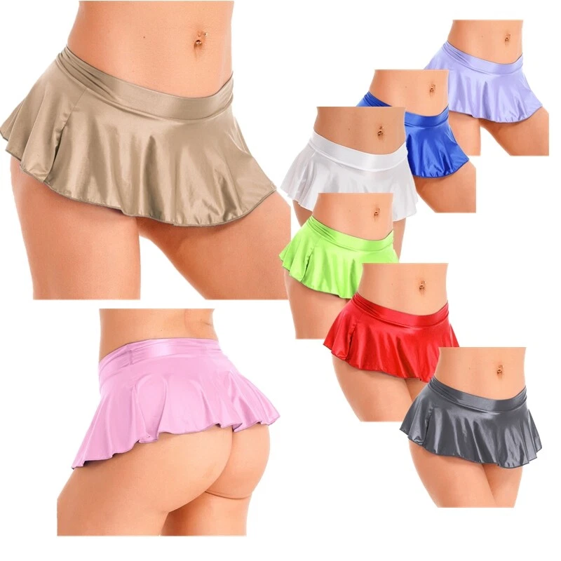 QBQZXAOSOWH Mini Jupe Courte Sexy A Line Mini Jupe Ultra-Courte