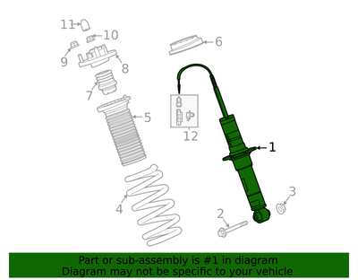 Genuine GM Rear Shock Absorber 85644946 | eBay 