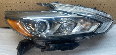NISSAN ALTIMA 2016 2018 HALOGEN  RIGTH  HEADLIGHT HEAD LIGHT ASSY NO BROKEN TABS