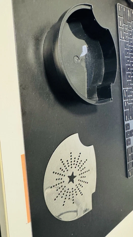 Bandeja de goteo de repuesto Keurig modelos B70 B71 B75 B77 B79 K70 cubierta de acero inoxidable Foto 2 de 4