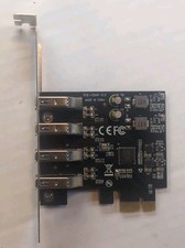 USB 3.0 PCIe 1x Controller Card