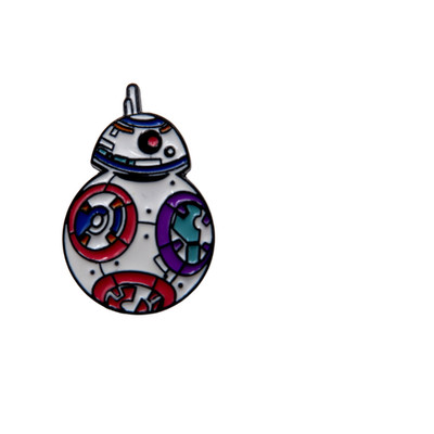 Star Wars BB8 BB-8 Robot Cartoon Cute Enamel Pin Badge Brooch + Free Gift Bag