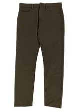 Autograph Men's Performance Denim Jeans Mole Brown Skinny 4-Way Stretch Zip New