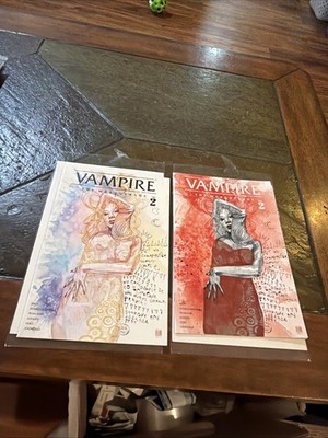 Vampire The Masquerade #2b Vault Comics Variant High Grade Comic Book Plus Extra