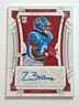 2023 Panini National Treasures Collegiate - Rookie Signatures Zach Evans #RS-ZAE