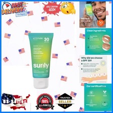 EWG Verified Mineral Sunscreen SPF 30 - Unscented  Cruelty-Free Skin Protection