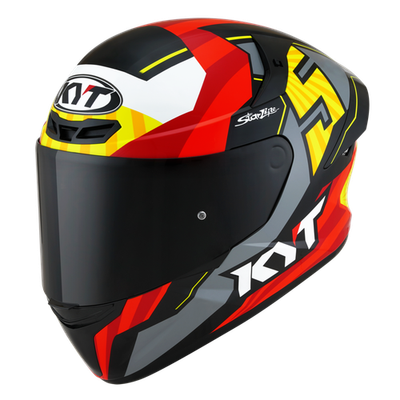 KYT TT-COURSE FLUX motorcycle helmet, outlet, size L | eBay