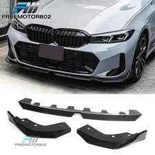 Fits 23-24 BMW G20 3-Series M Sport M-Performance Carbon Fiber Front Bumper Lip