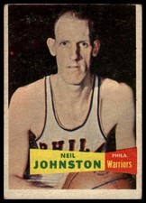 1957-58 Topps #3 Neil Johnston