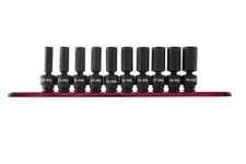 3660 3/8-Inch Drive Deep Metric Universal Socket Impact Set, 10-Piece