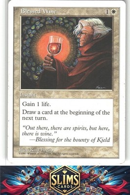 Blessed Wine - Fifth Edition - MTG - Common - # - NM