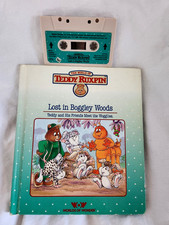 LOST IN BOGGLEY WOODS Teddy Ruxpin Book  Cassette Tape World of Wonder