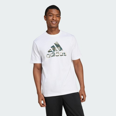 #ad adidas men Camo Badge of Sport Graphic Tee $8.00