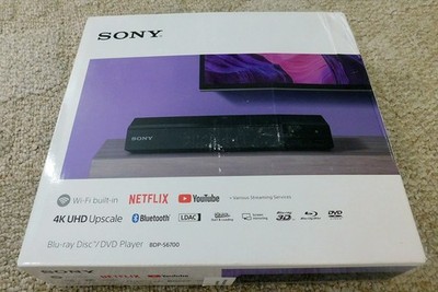 Sony BDP-S6700 4K Upscaling 3D Home Theater Streaming Blu-Ray Player. Open Box!