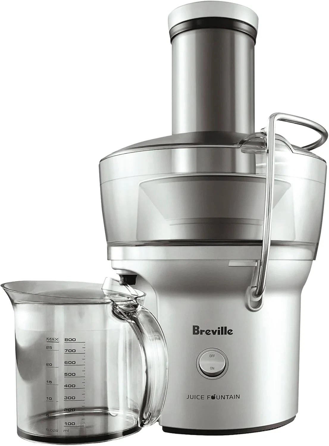 Breville BJE200XL Juice Fountain Electric Juicer Stainless Steel Compact 700-W