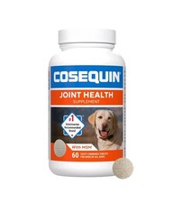 Cosequin DS 60 Count Joint Health Supplement Plus Chewable Tabs ex 08/2028