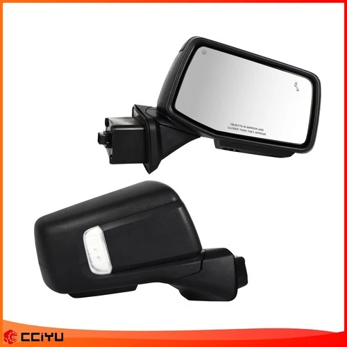Towing Mirrors For 2019-2022 GMC Serria 1500 Power Folding Heated Signal Light