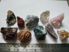 Raw Crystal And Mineral Assortment Bundle #4
