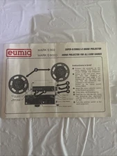 EUMIG MARK S 802 Original Owners Manual